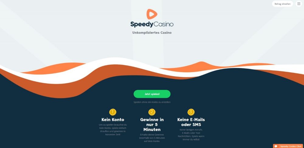 speedy casino ohne bonus