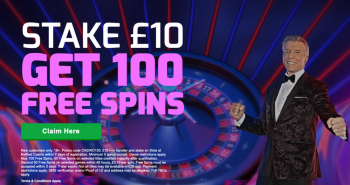 Betfred Free Spins