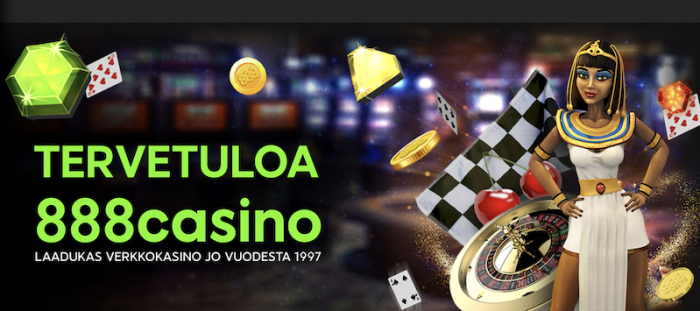 888 Casinon tervetulobonus