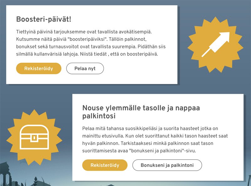 Wunderino-seikkailu ja Boosteri-päivät