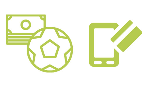 Betting with pay by phone