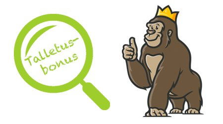 Gorillan bonuslistaukset