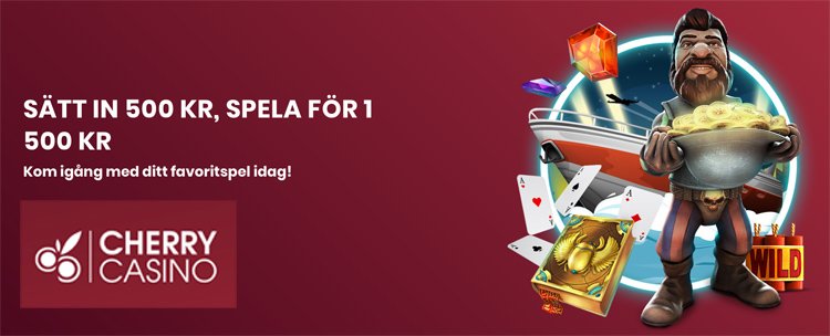 Cherry Casino kampanj Augusti 2019