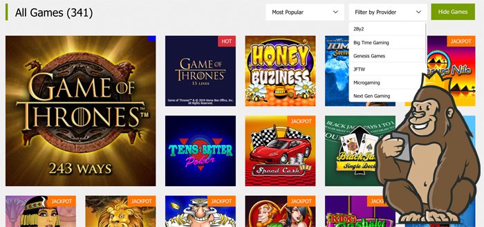 Fun88 casino slot games and other casino games