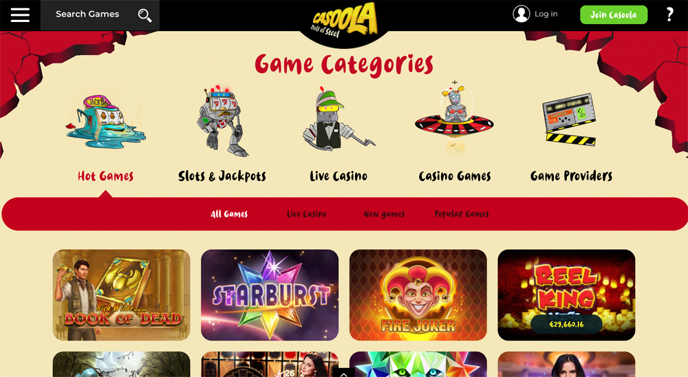 Game Categories