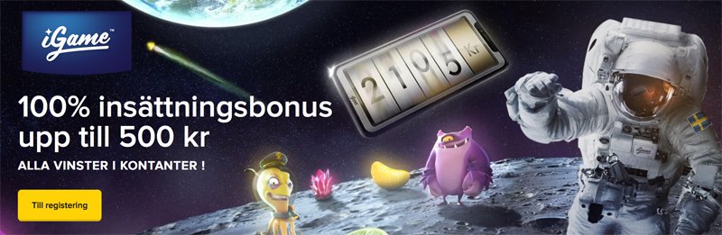 igame välkomstbonus
