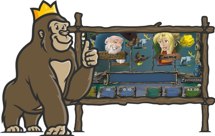 Kulta-Jaska pelinäkymä