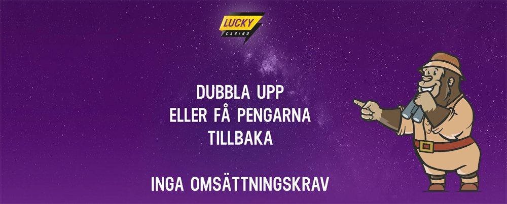 Lucky Casino välkomsterbjudande
