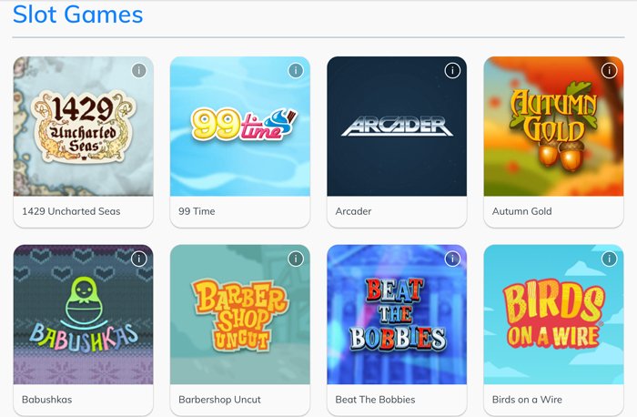 Some to the slot games