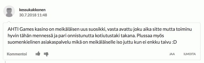 Lisää kokemuksia