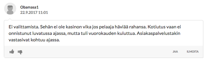 No Account Casino kokemuksia