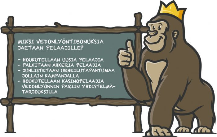 Miksi vedonlyöntibonuksia jaetaan pelaajille?