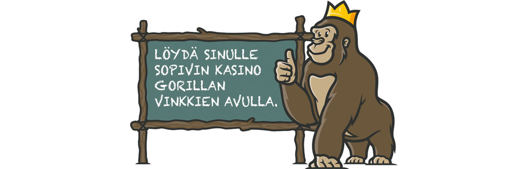 Löydä sinulle parhaiten sopiva nettikasino Gorillan vinkkien avulla